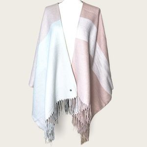 Soia & Kyo Woven Scarfigan With Fringe